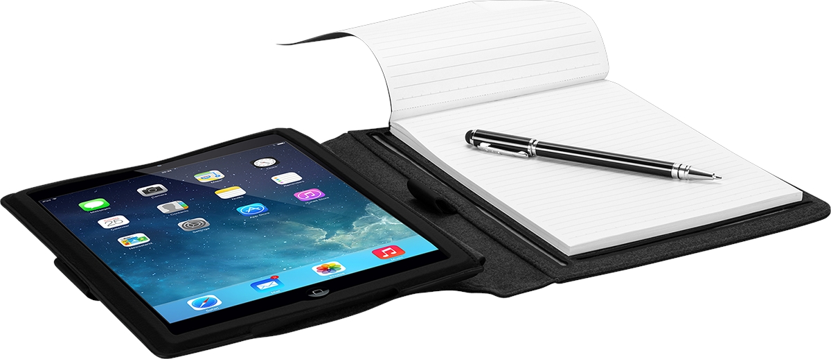 Notepad Folio for iPad Air THZ187US Black Tablet Cases Targus