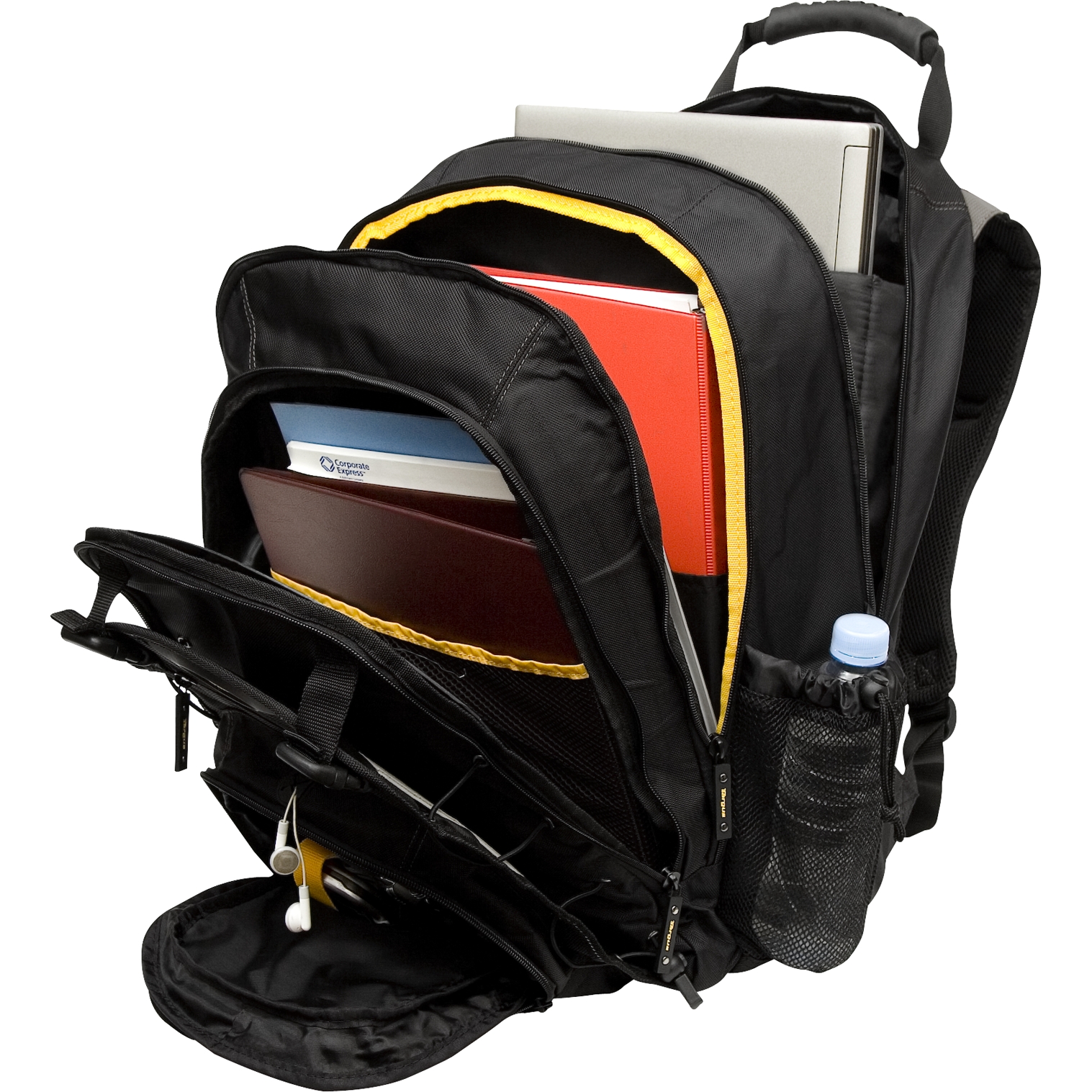 16” CityGear Backpack - TCG650 - Black/Gray: Backpacks: Targus