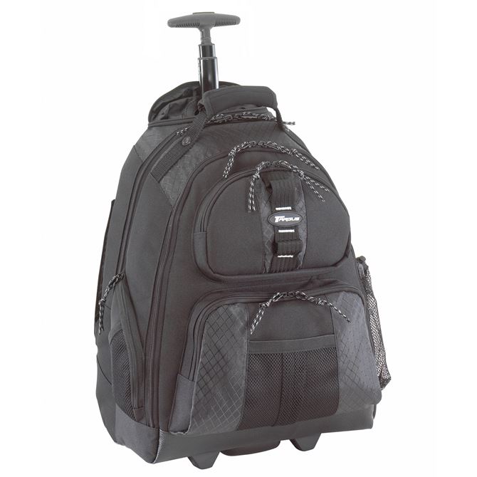 15.4” Rolling Laptop Backpack - TSB700 - Black: Rollers: Targus