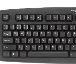 Desktop PS/2 Keyboard - Black- AKB0601USZ: Keyboards: Targus