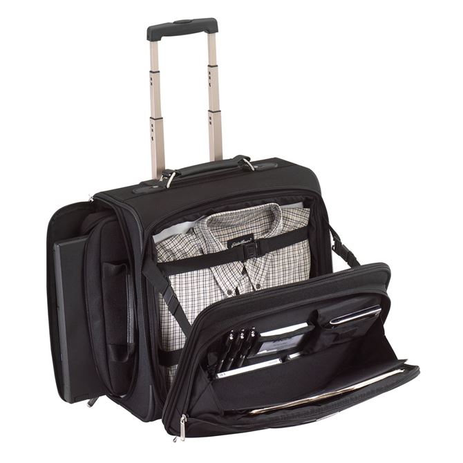 15” Side Access Rolling Laptop Case - OCN700 - Black: Rollers: Targus