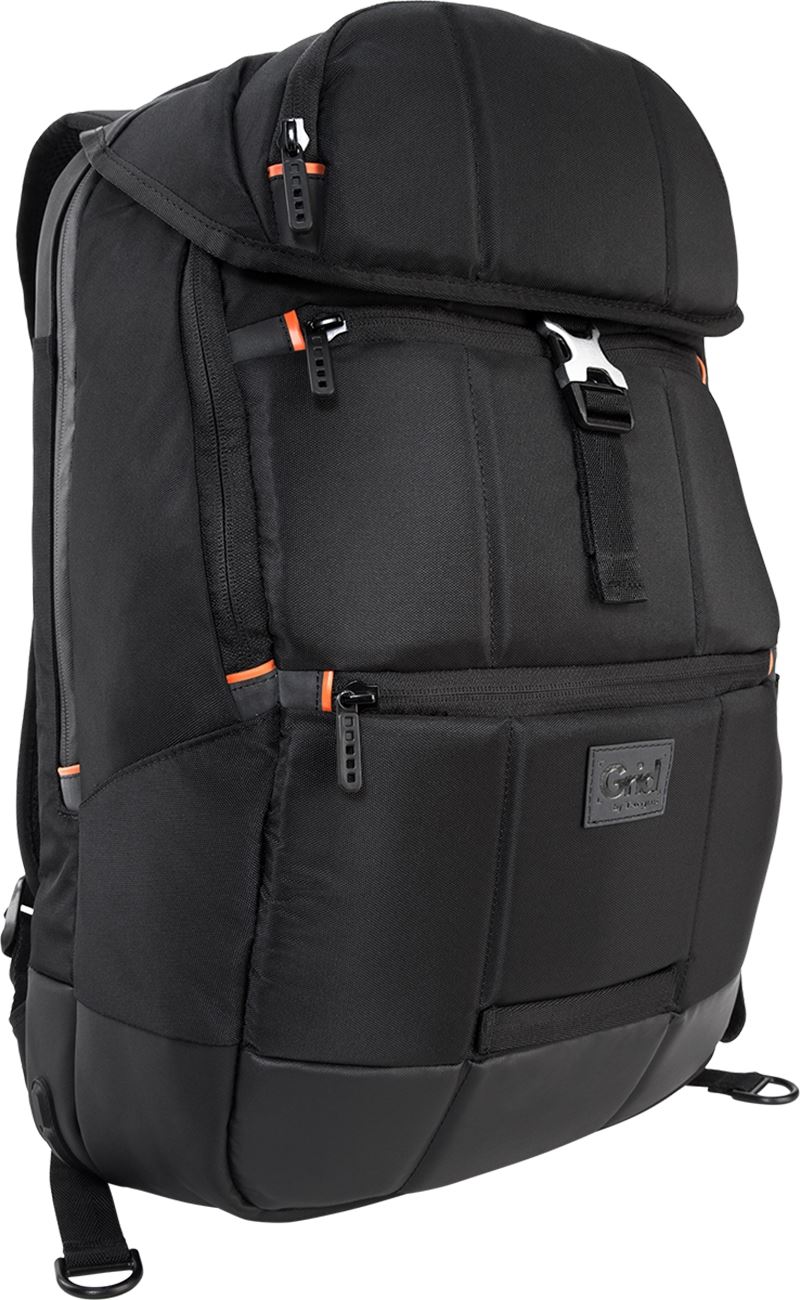16” Grid Premium Backpack - TSB850 - Black: Backpacks: Targus