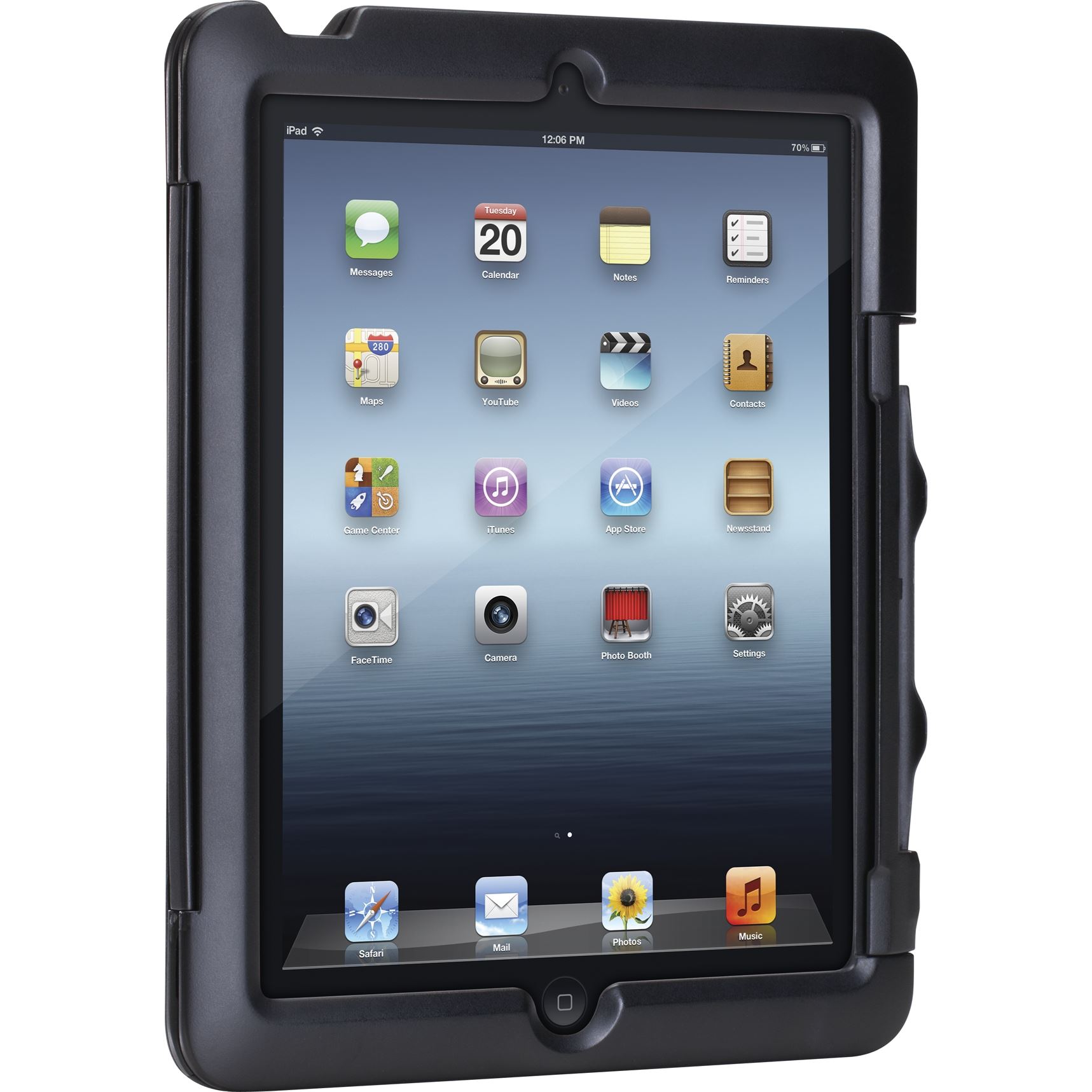 SecureVu Handstrap Case for iPad 3rd/4th Generation