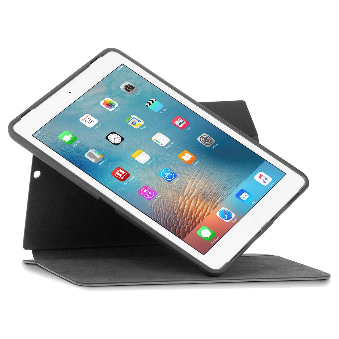 Coque Nouvel iPad 9.7 2018 / 2017 / Air2 / Air, HBorna 360° Rotation Housse  Rotatif étui Case Cover et la Fonction Sommeil/Réveil Automatique pour  Apple iPad 9,7 pouces - Accessoires pour Tablettes Tactiles