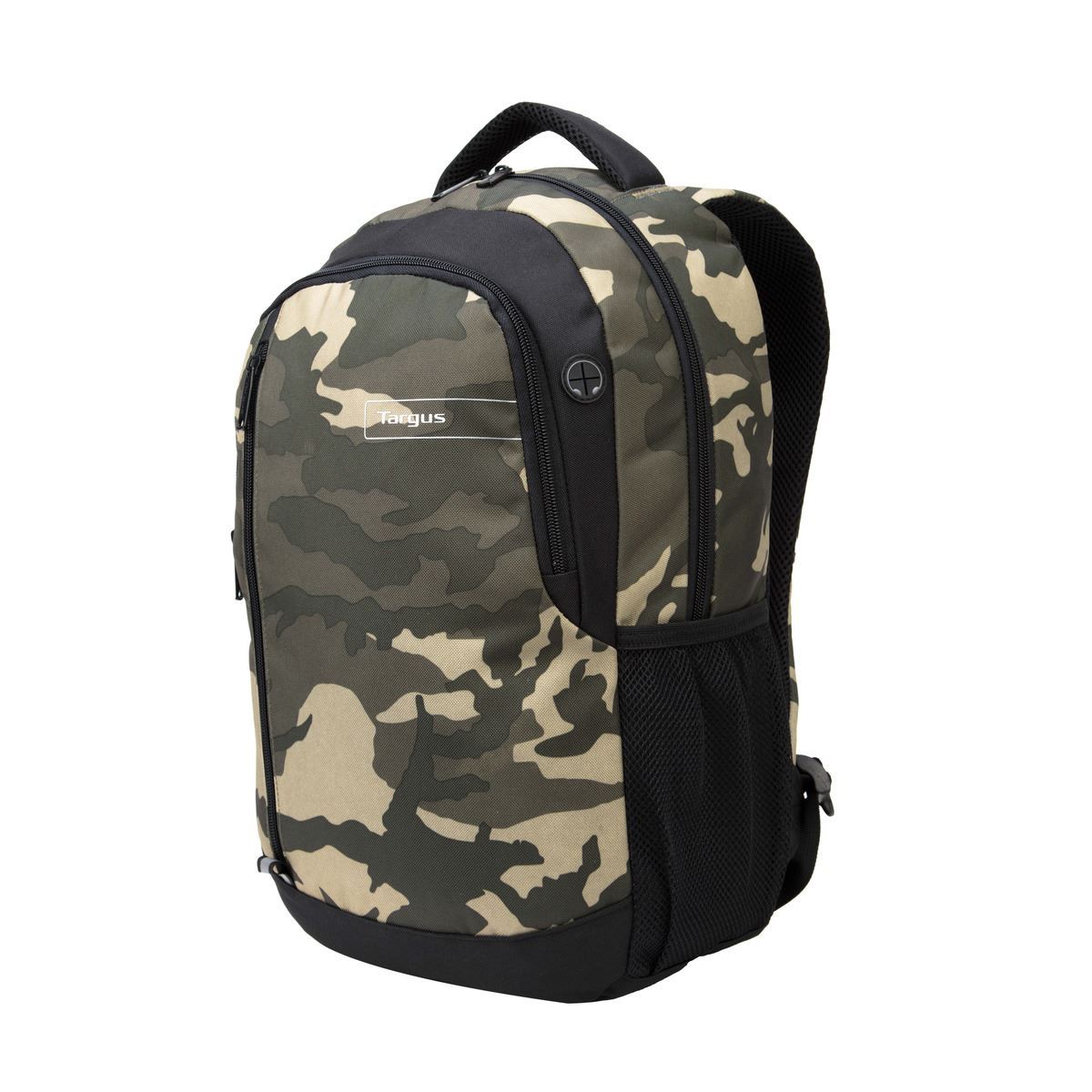 green camo backpack