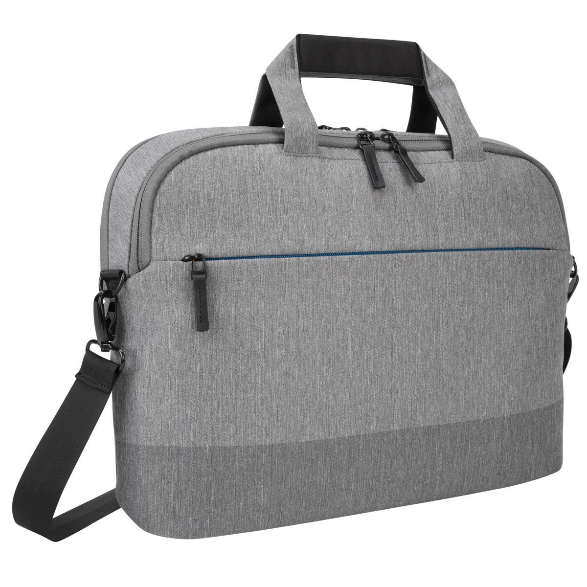 CityLite laptop bag best for work, commute or university, fits up to 15.6”  Laptop – Grey