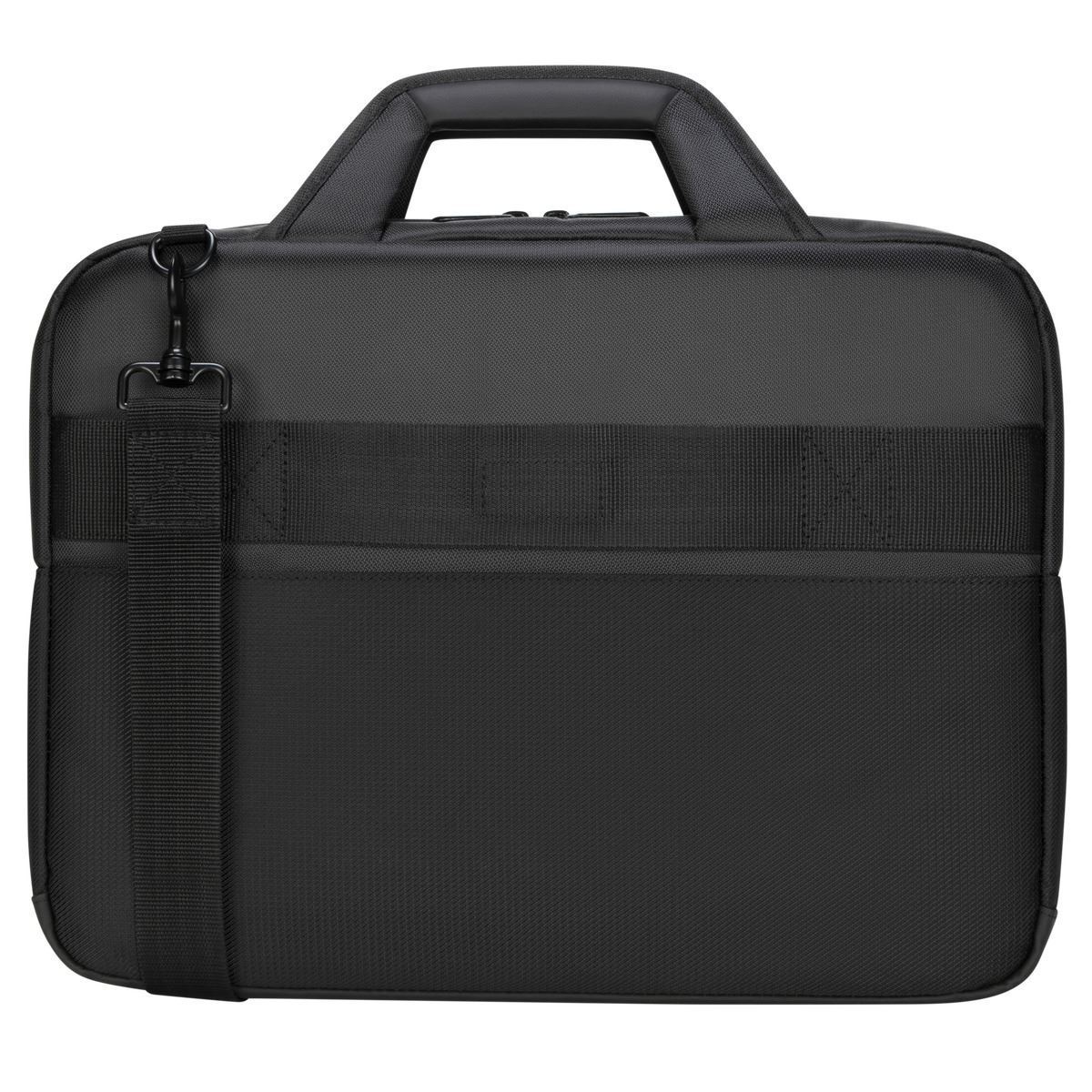 Case Logic 17.3 Clamshell Laptop Briefcase, Black 